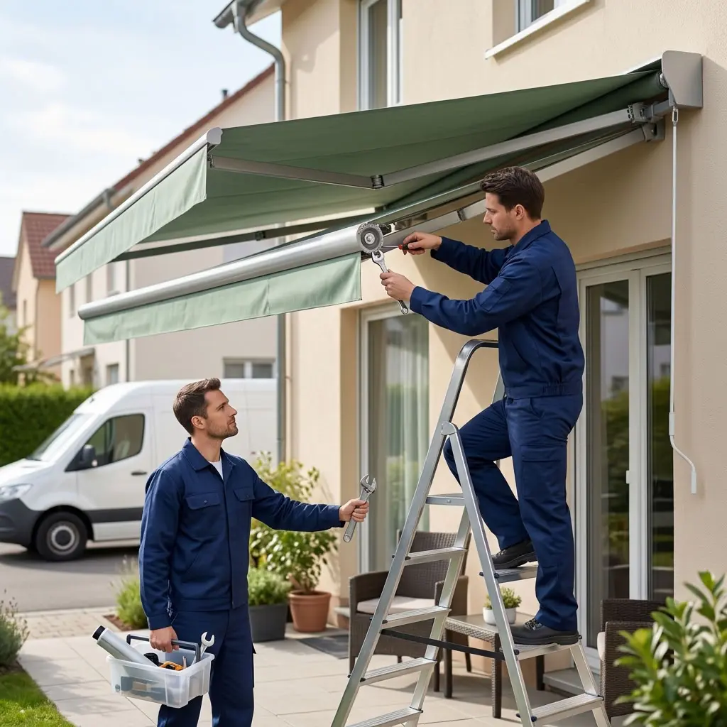 Notre approche technique pour réparer votre store banne