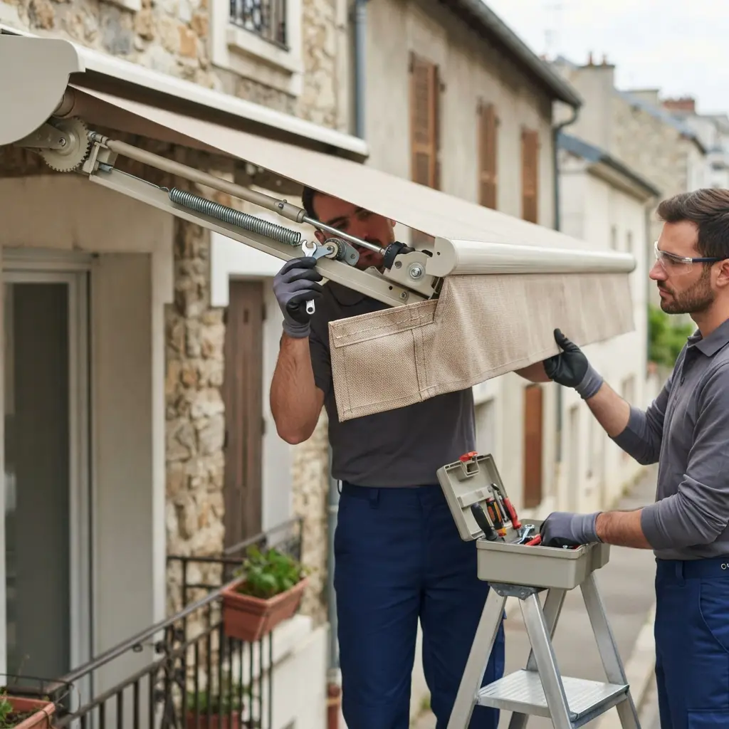 Votre store banne mérite une réparation fiable