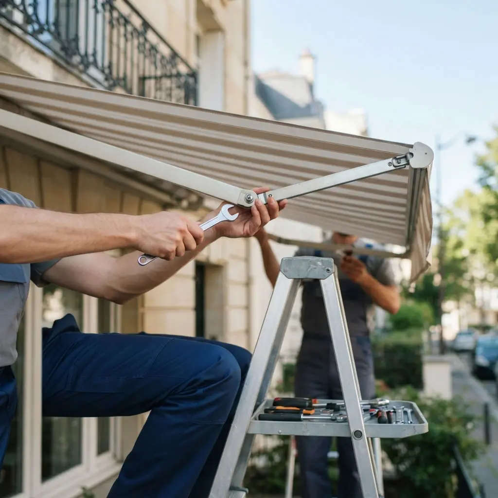 Notre approche détaillée pour réparer votre store banne