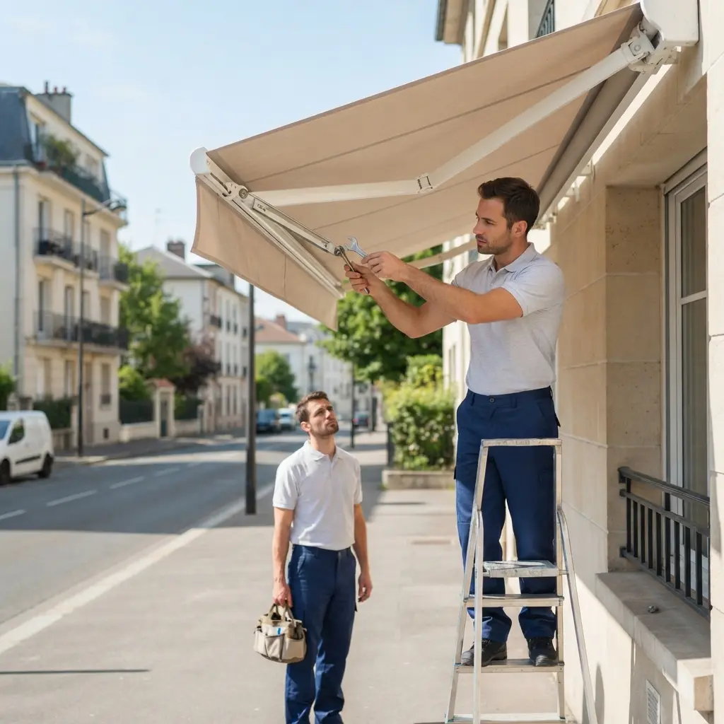Pourquoi choisir notre équipe à Neuilly-sur-Marne pour la réparation store banne