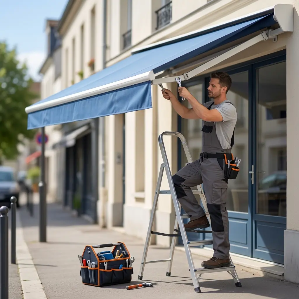 Réparer efficacement votre store banne Raincy : bonnes pratiques