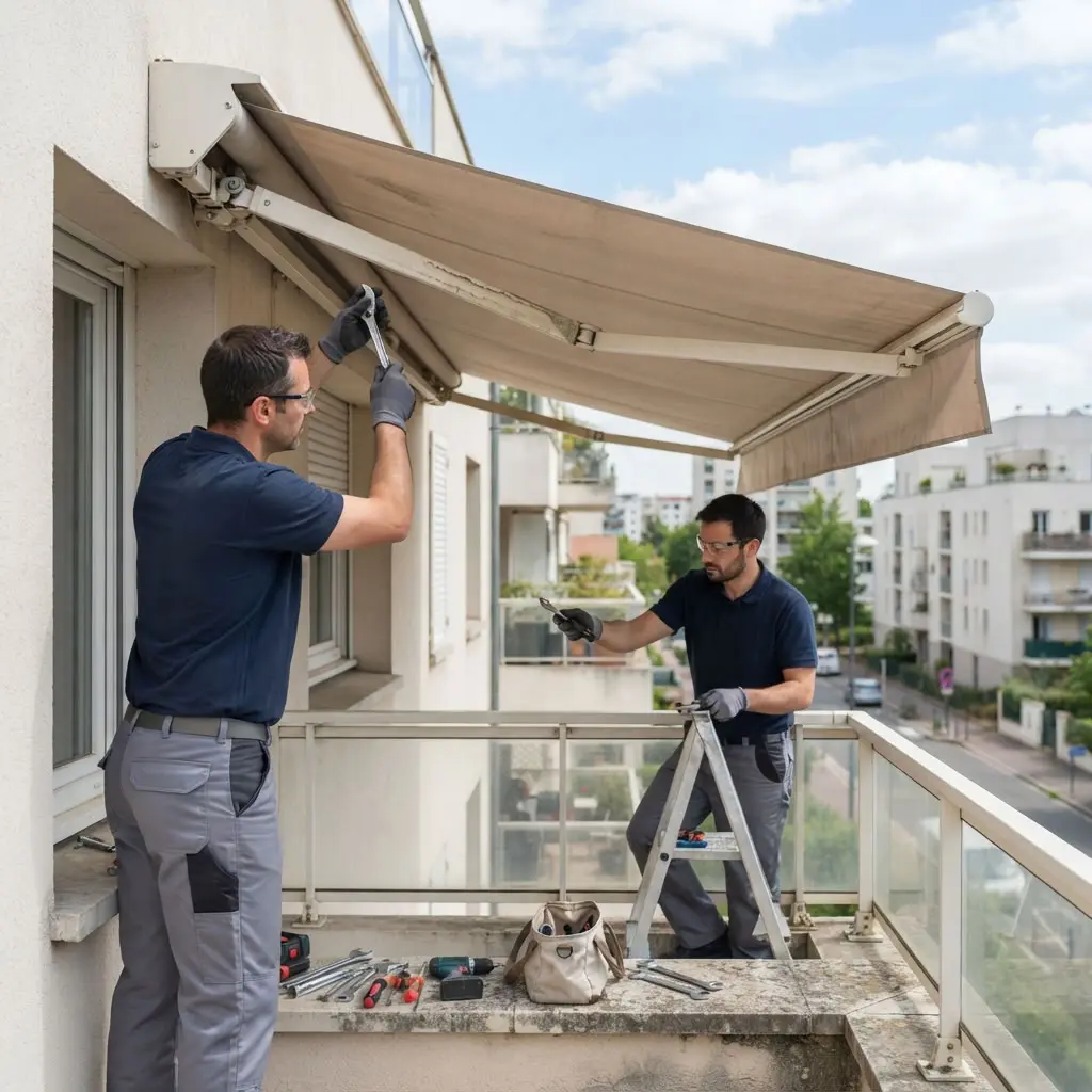 Bons réflexes pour l’entretien de votre store banne à Créteil