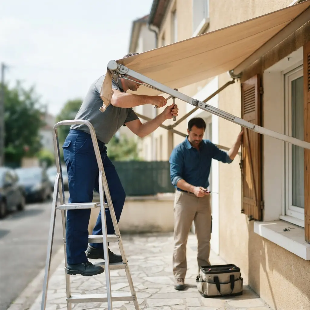 Rassurez‑vous : votre store banne est entre de bonnes mains
