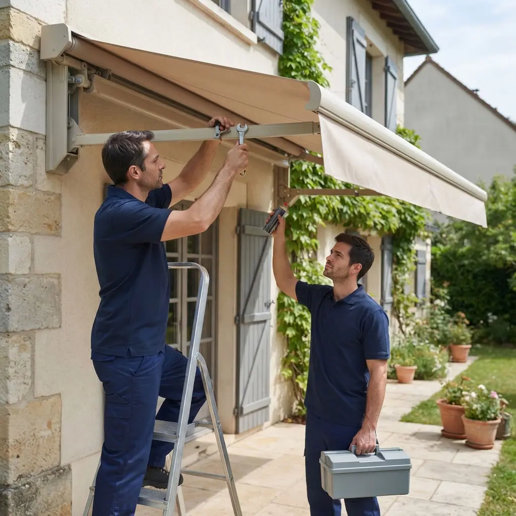 Bons gestes pour protéger votre store banne à Thiais