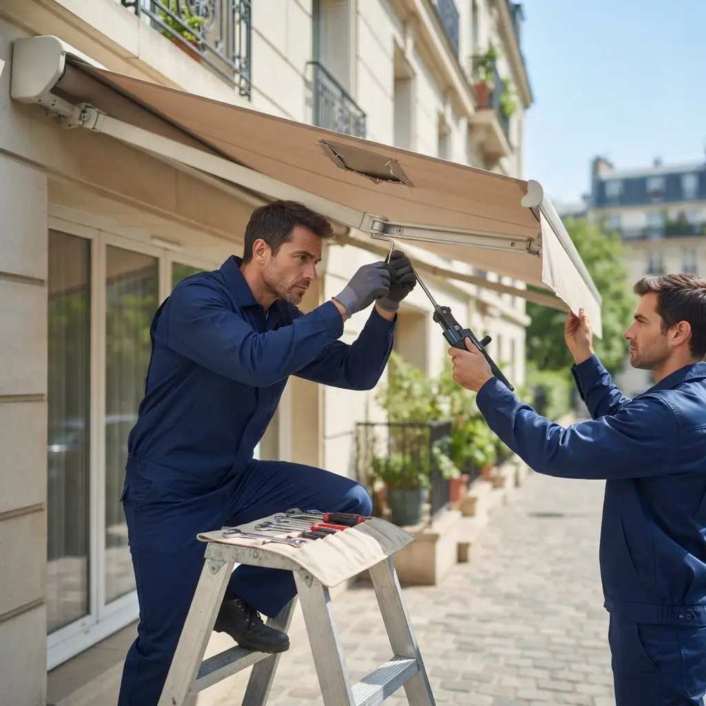 Pourquoi choisir notre service de réparation store banne à Thiais