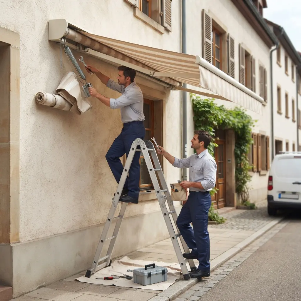Pourquoi choisir nos services de réparation store banne à Boissy-Saint-Léger