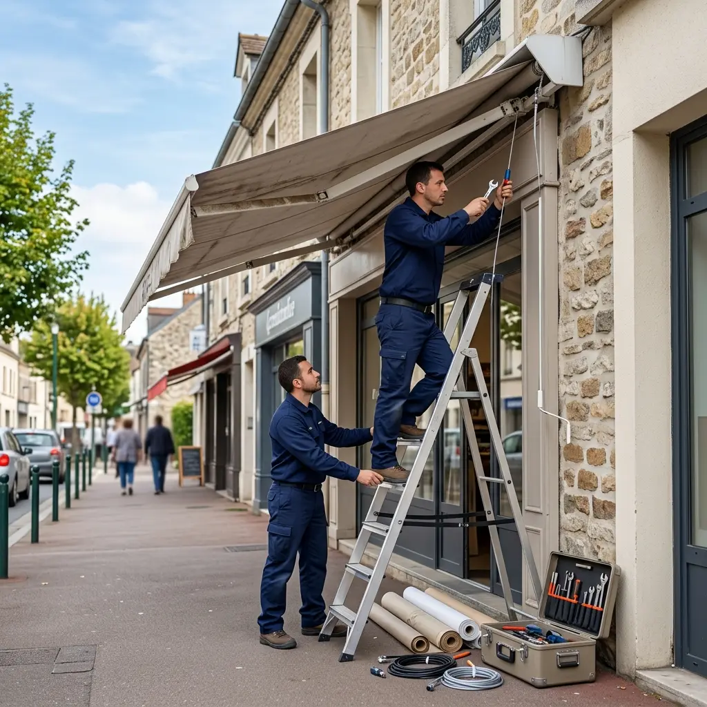 Bons réflexes pour la réparation store banne à Goussainville