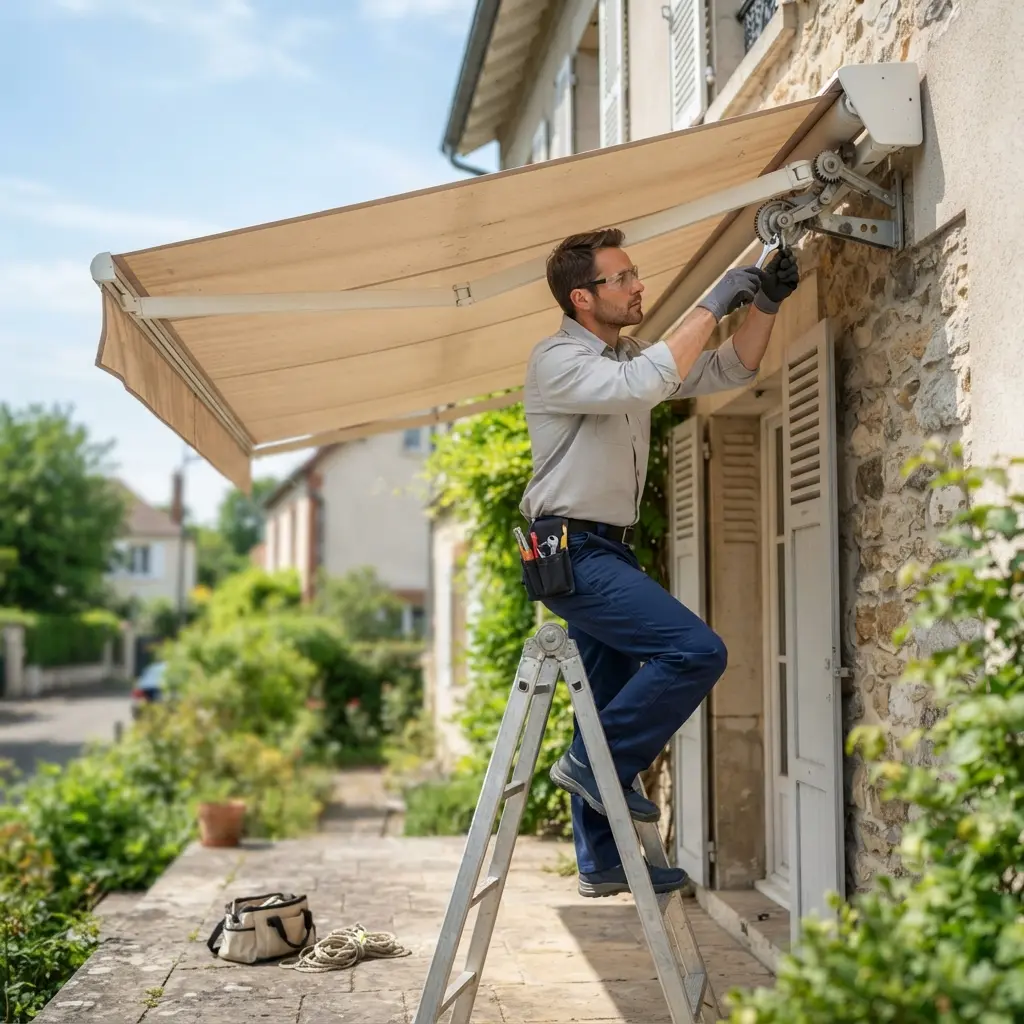 Notre approche détaillée pour la réparation de store banne