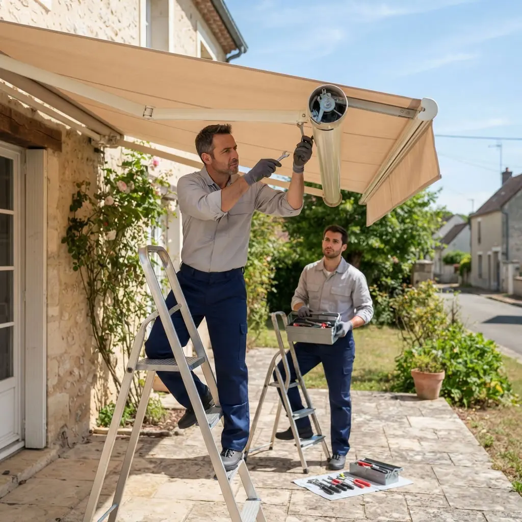 Gestes essentiels pour préserver votre store banne à Isle-Adam