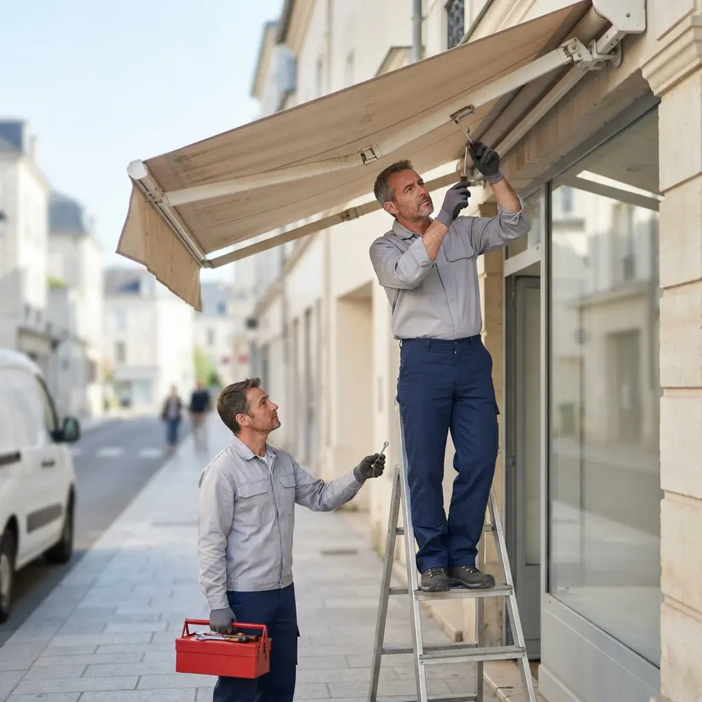 Une réparation fiable et sécurisée pour votre store banne à Gonesse