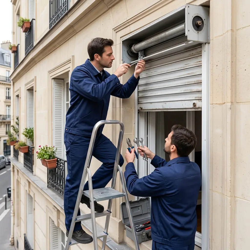 Nos étapes d’intervention pour réparer un volet roulant