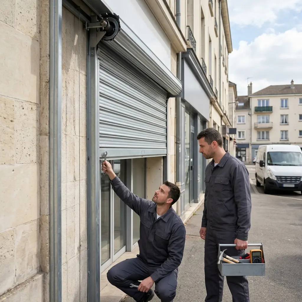 Mesures à adopter rapidement en cas de blocage de votre volet roulant à Compiègne