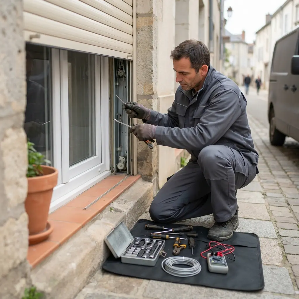 Comment se déroule l’intervention pour réparer votre volet roulant à Clermont ?
