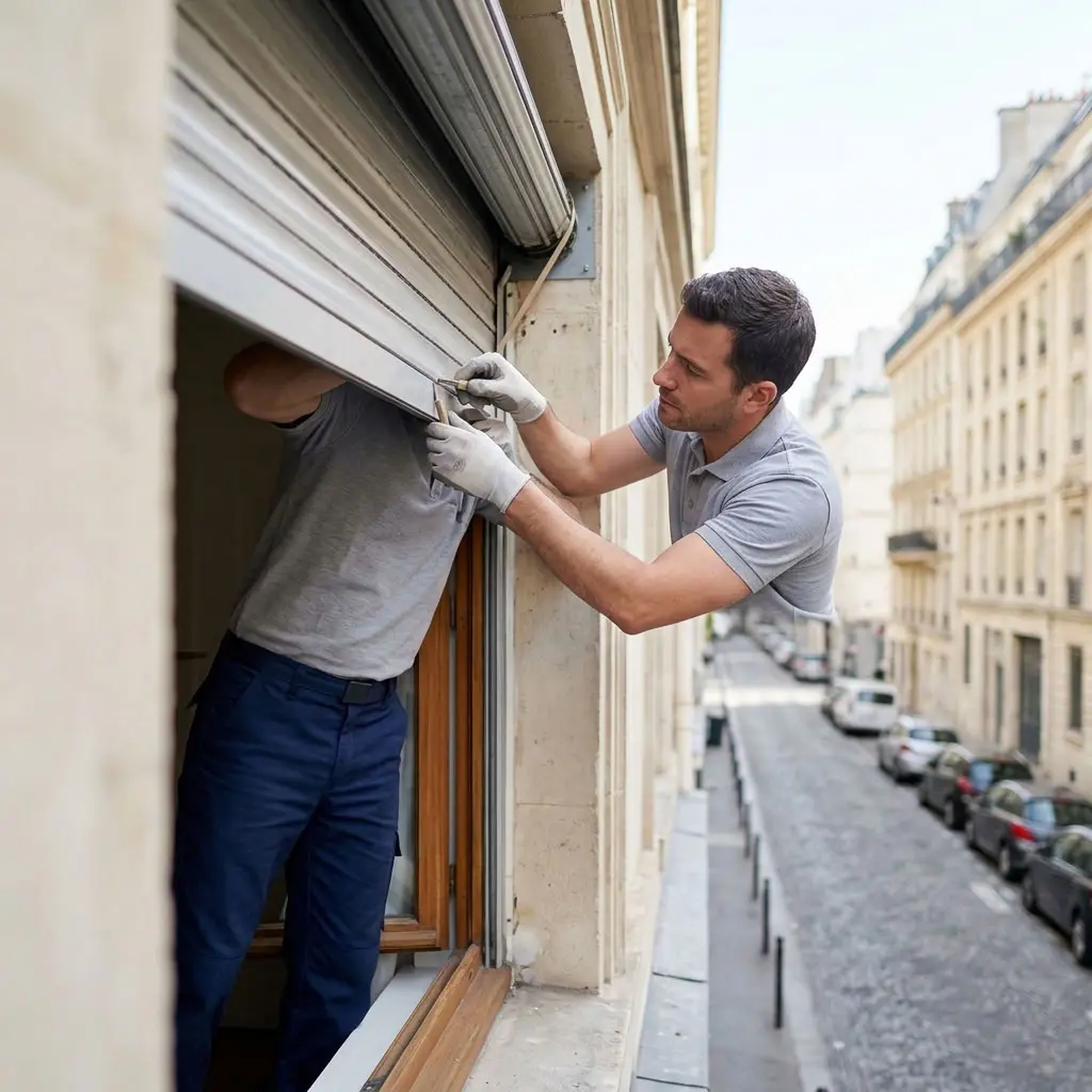 Votre volet roulant à Paris, réparé en un clin d’œil