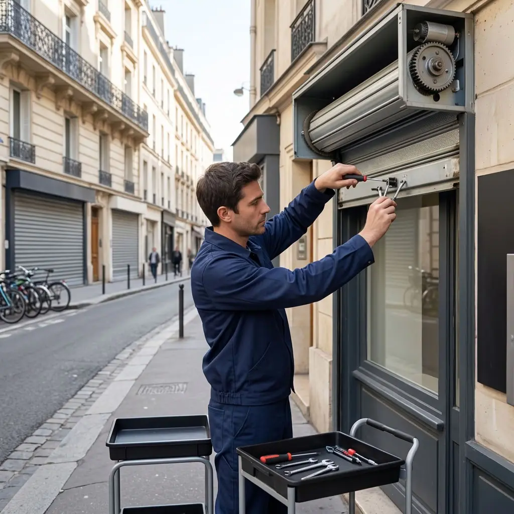 Notre méthode pour une réparation de volet roulant réussie à Paris 5