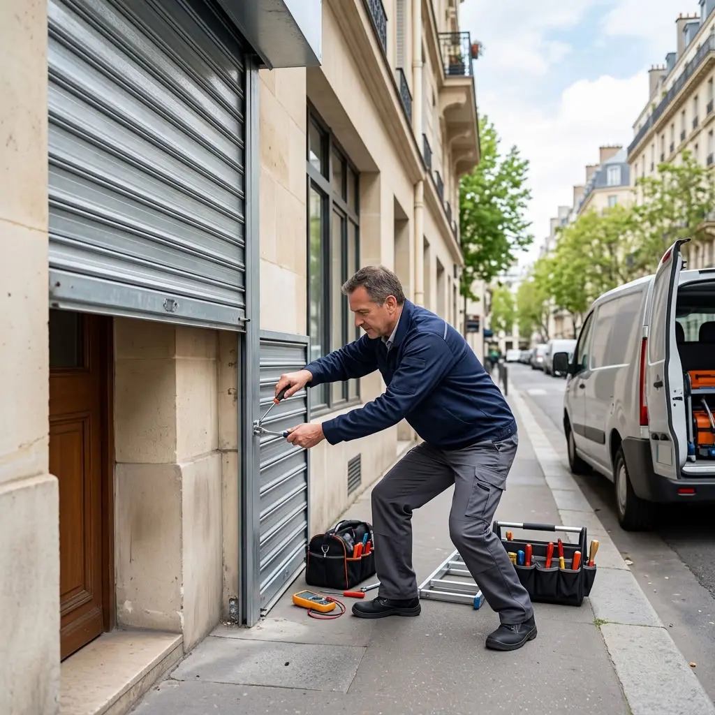 Déroulement de l’intervention de volet roulant à Paris 11 e
