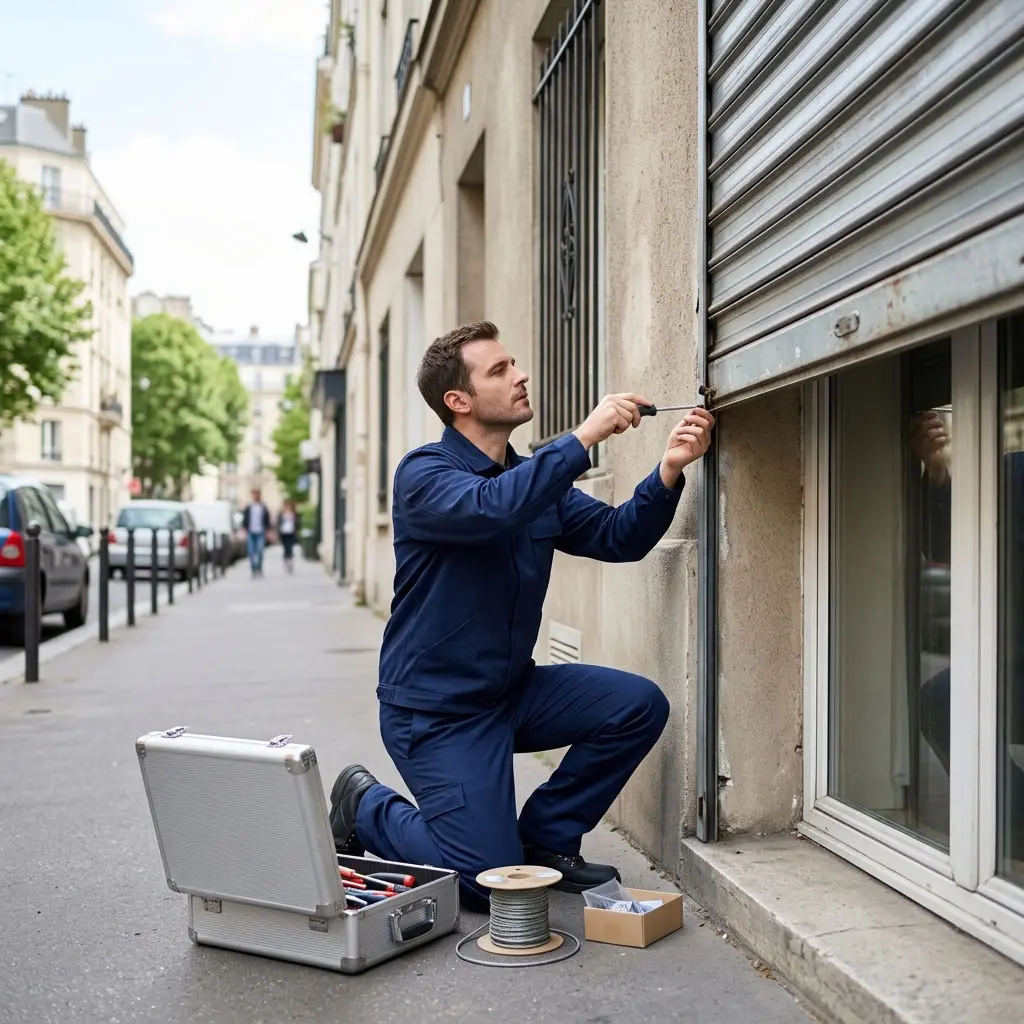 Réparation volet roulant Paris 13 (75013)