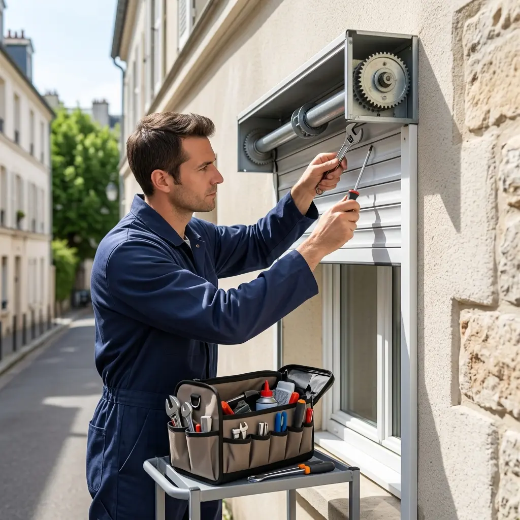 Comment se déroule la réparation volet roulant à Sèvres ?