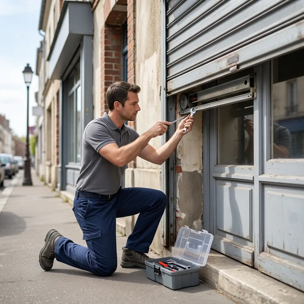 Quel est le déroulement d’une réparation de volet roulant à Montreuil ?