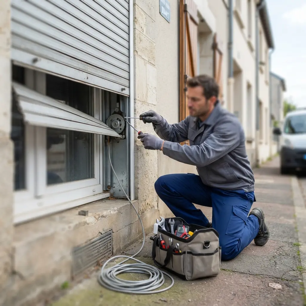 Comment se déroule l’intervention d’une réparation volet roulant à Drancy ?