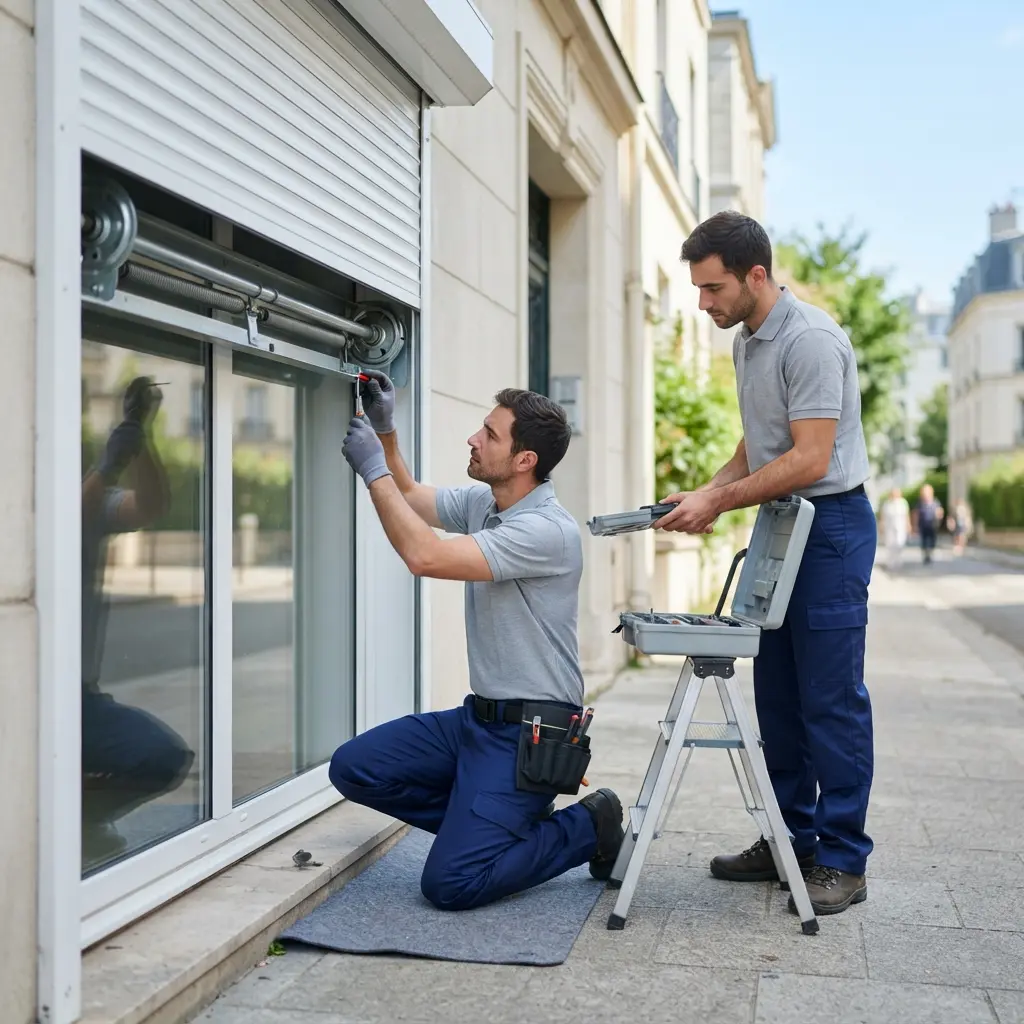 Comment réagir face à un volet roulant bloqué ?