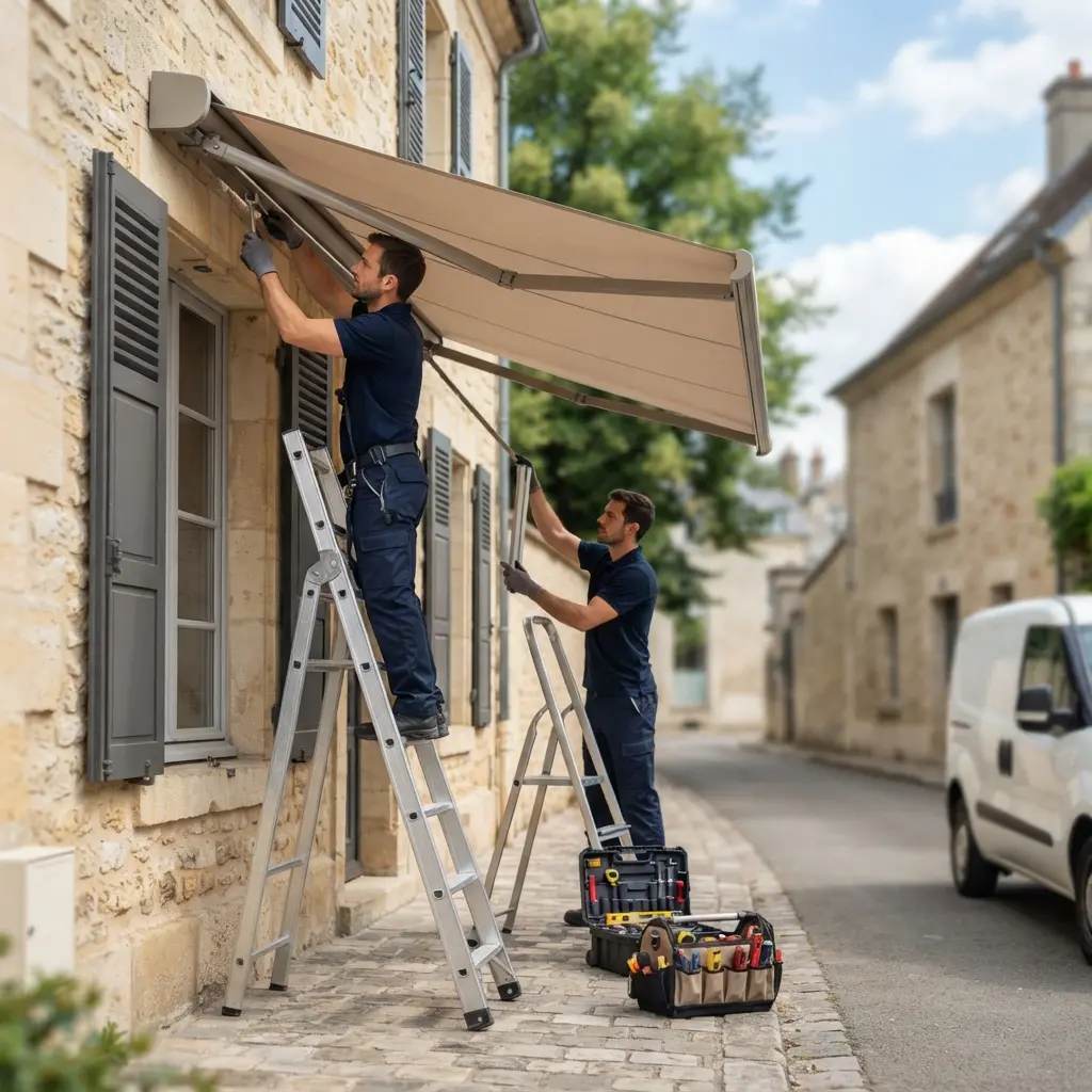 Prévention et gestes rapides pour vos volets roulants à Chantilly