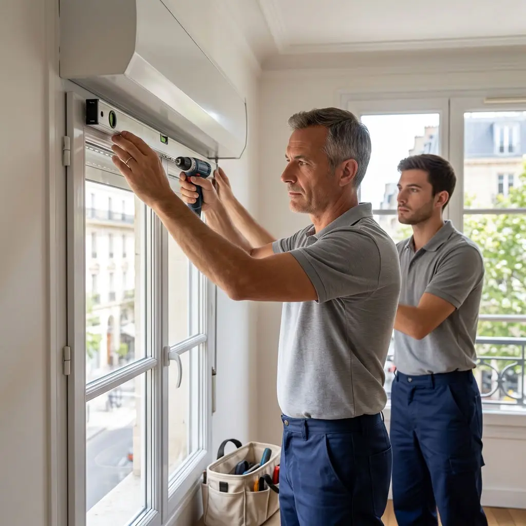Notre méthode de réparation et motorisation de volet roulant à Paris 11