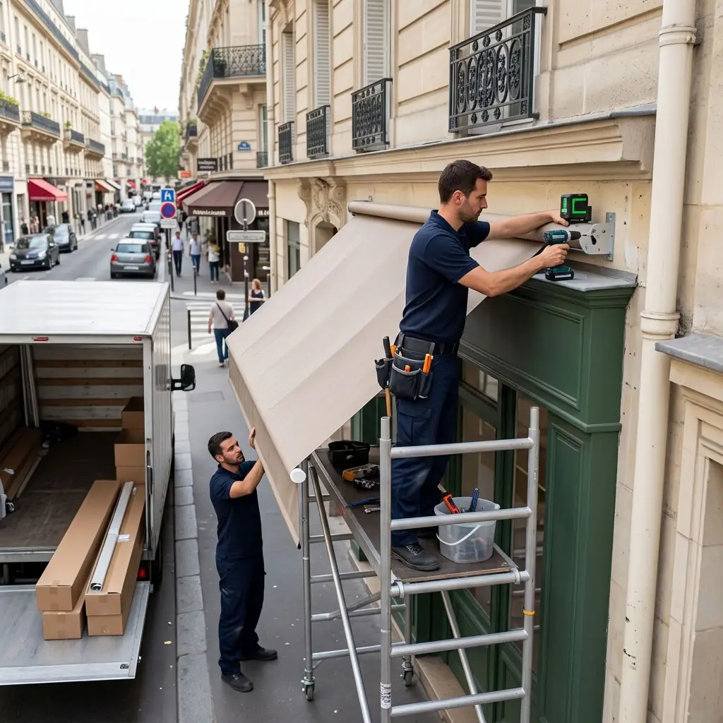 Notre approche technique pour votre volet roulant à Paris 17e
