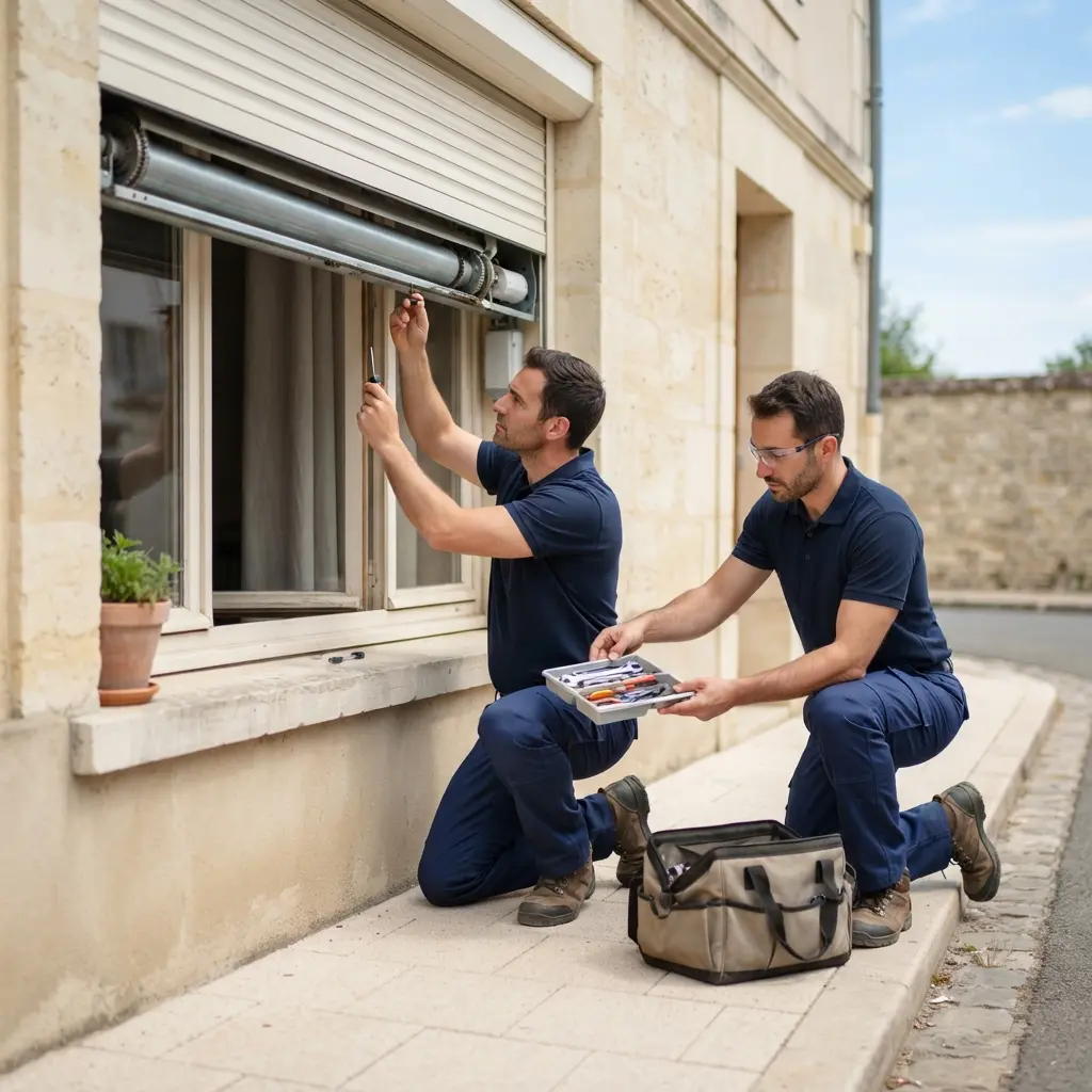Notre équipe locale à Coulommiers répond à vos besoins de dépannage, réparation et motorisation de volets roulants et de stores banne.