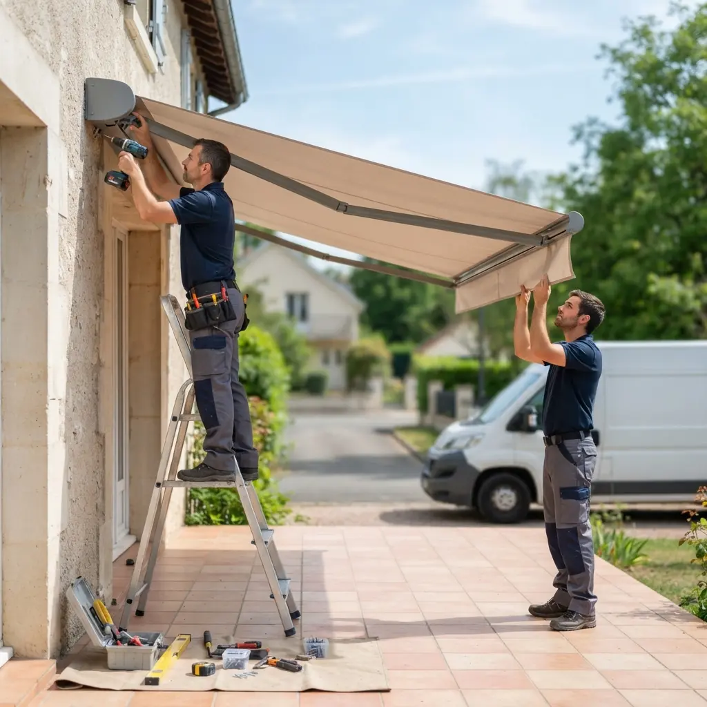 Notre approche sur site pour vos volets et stores