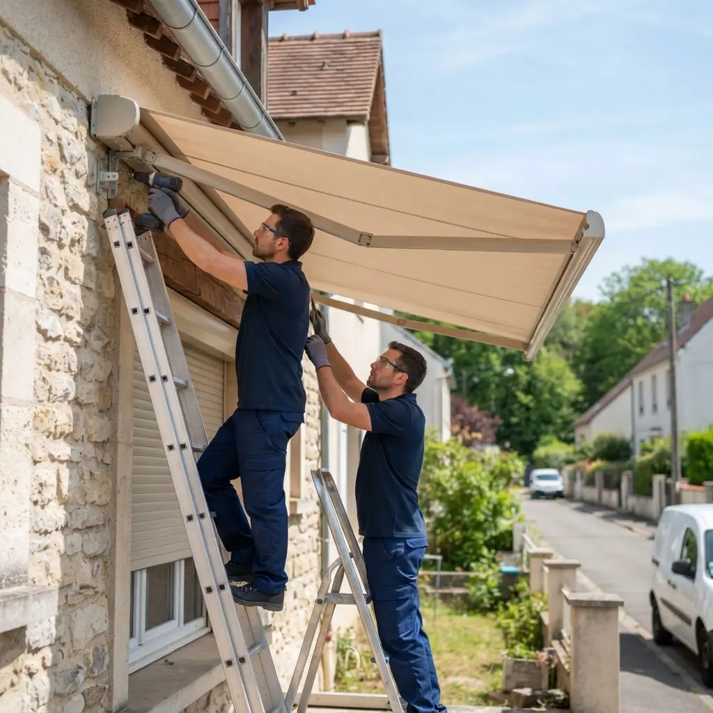 Actions immédiates à Vauréal en cas de problème de volet roulant
