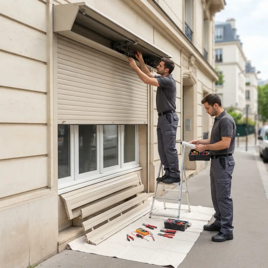 Notre méthode terrain pour un tablier de volet roulant