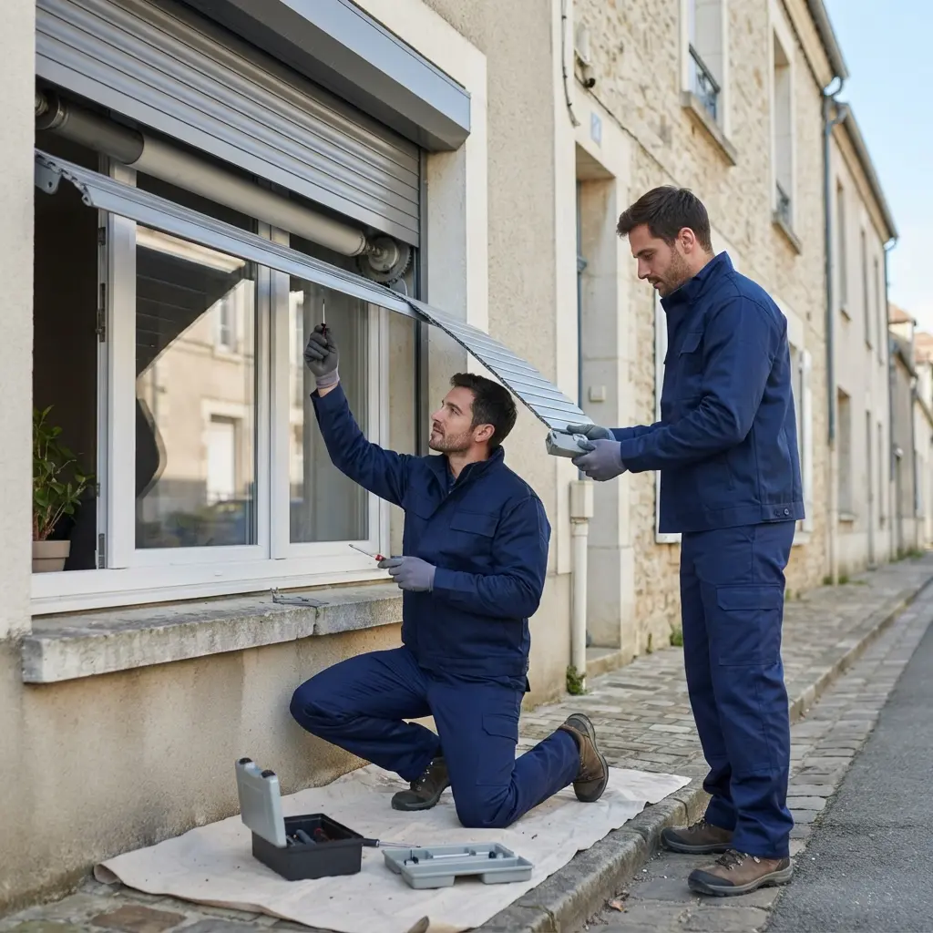 Réponses rapides en cas de blocage de votre tablier de volet roulant dans la région Oise
