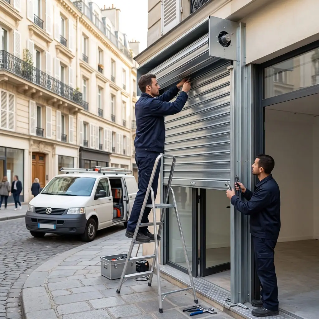 Tablier de volet roulant Paris 2 (75002)