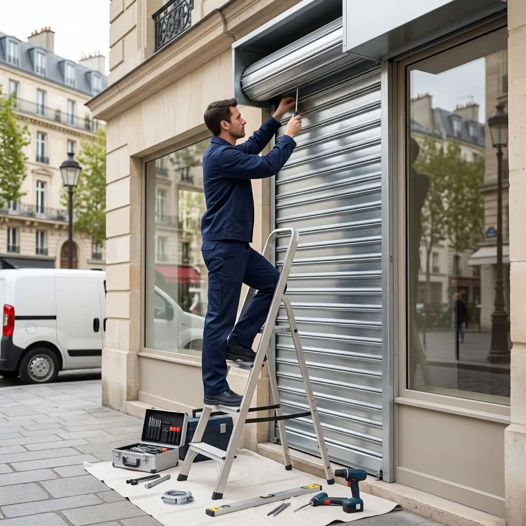 Tablier de volet roulant Paris 3 (75003)