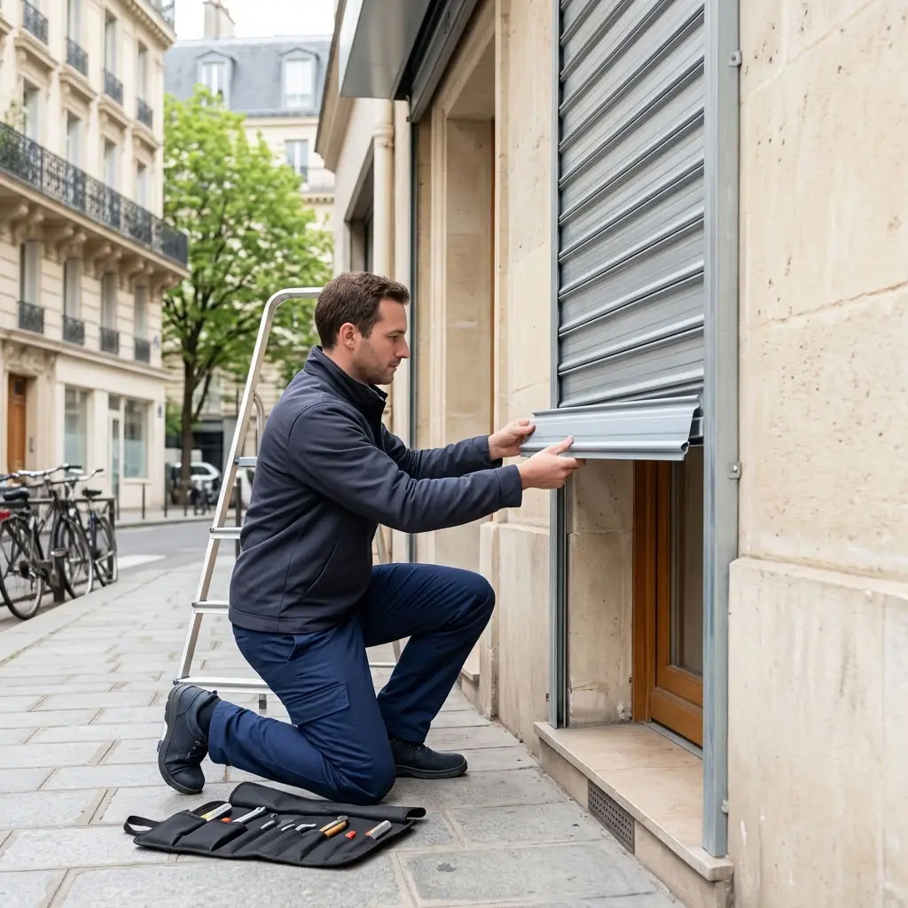 Tablier de volet roulant Paris 5 (75005)