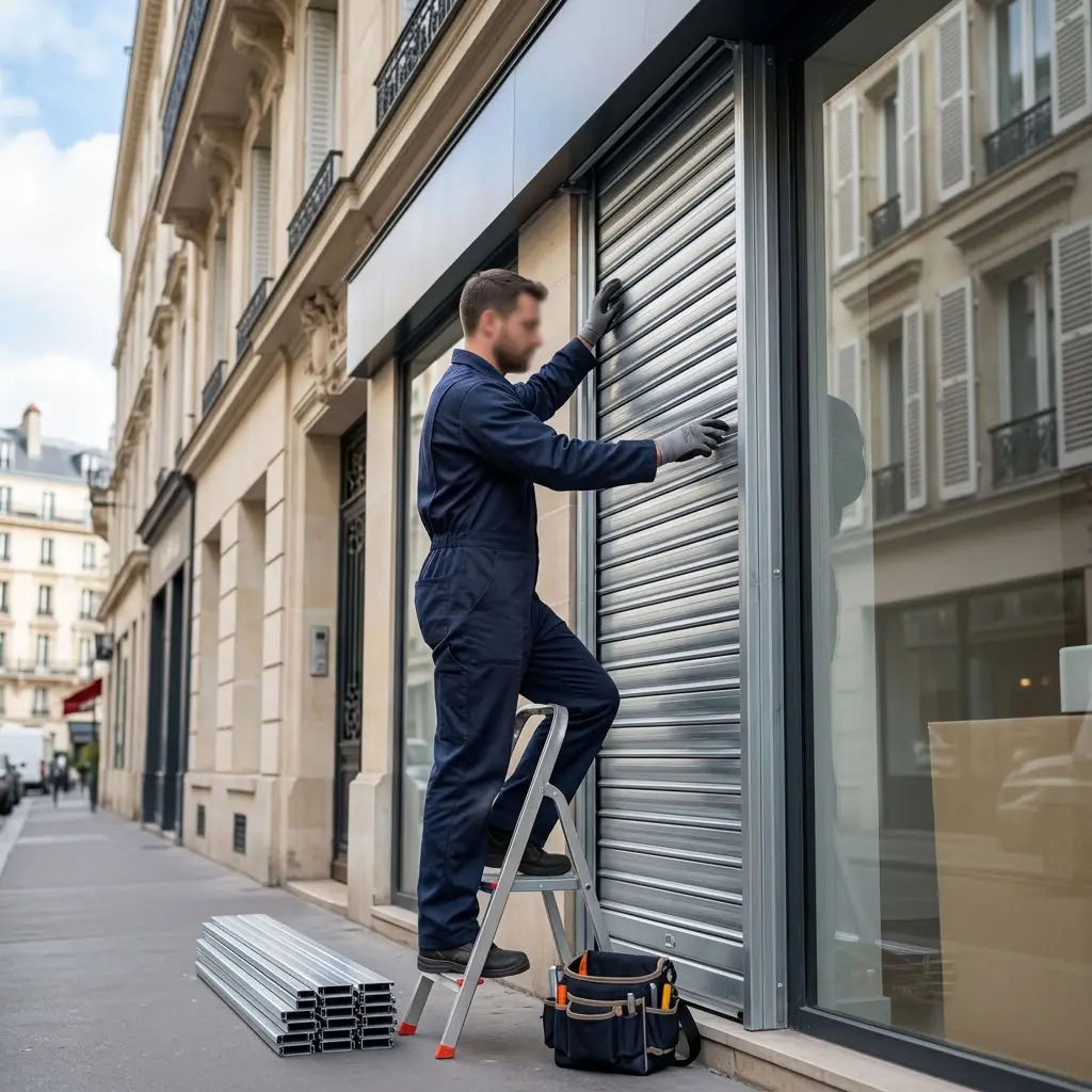 Comment se déroule l'intervention pour votre tablier de volet roulant à Paris 8 ?