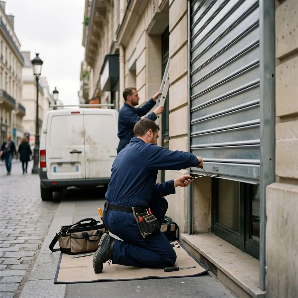 Comment se déroule le remplacement d'un tablier de volet roulant à Paris 9 ?