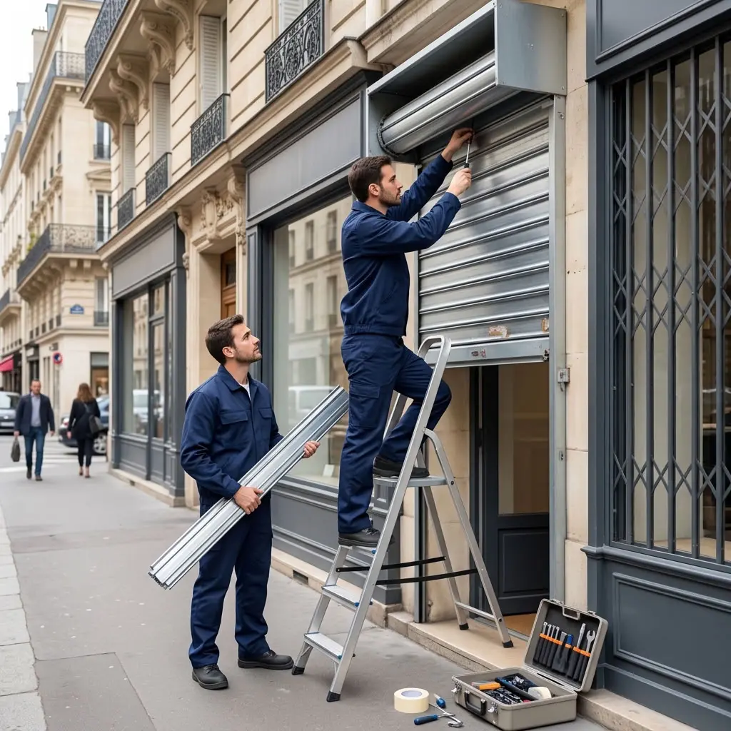 Tablier de volet roulant Paris 9 (75009)