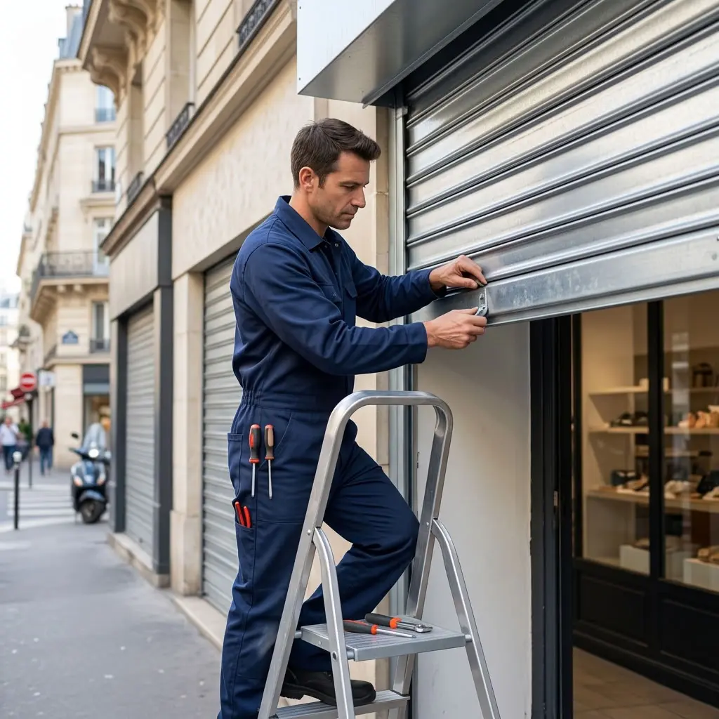 Tablier de volet roulant Paris 10 (75010)