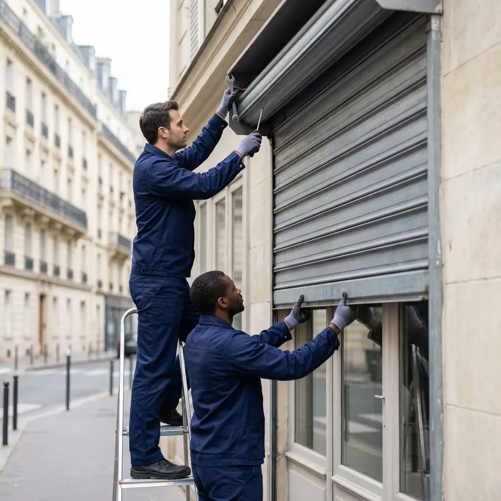 Bons réflexes si votre tablier de volet roulant est endommagé à Paris 15