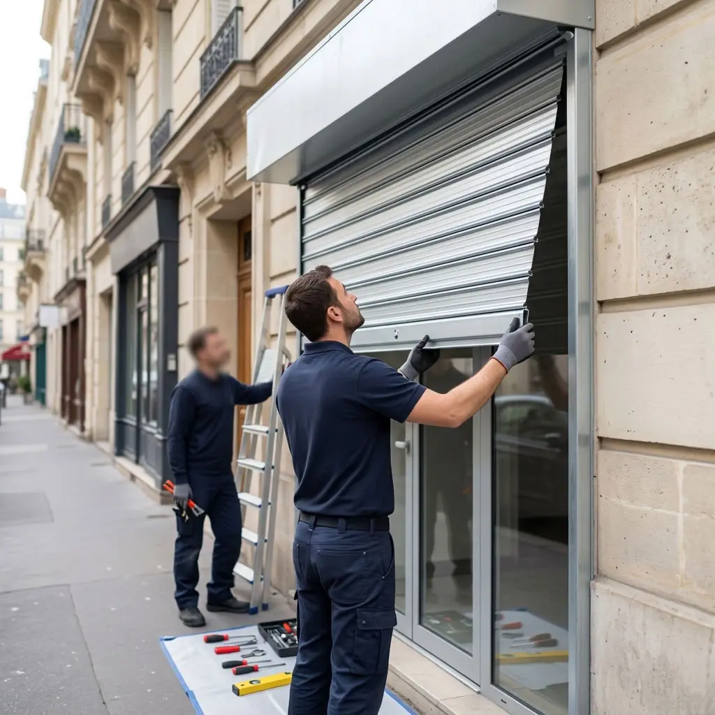 Comment se déroule l'intervention sur votre tablier de volet roulant à Paris 15 ?
