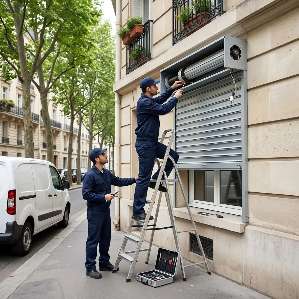 Notre méthode d’intervention à Paris 16 pour votre tablier de volet roulant