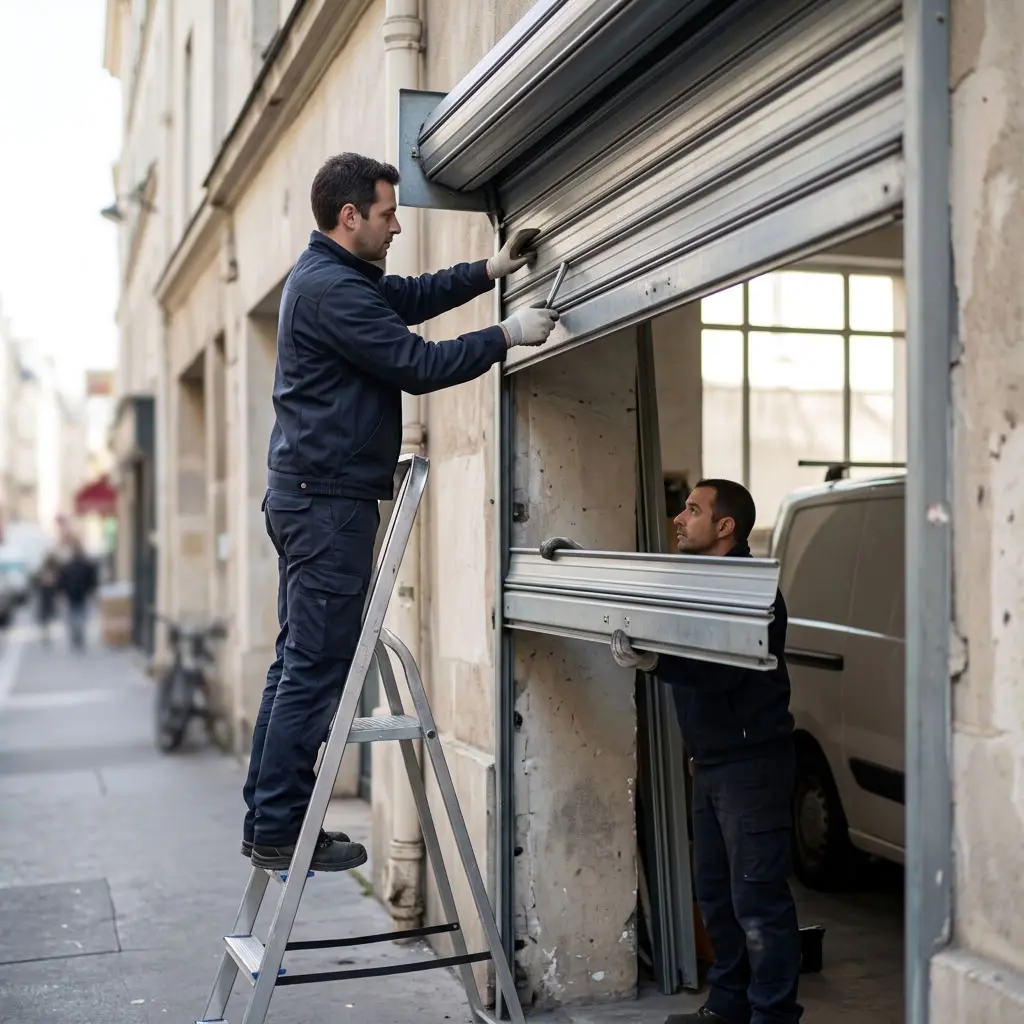 Expertise en tablier de volet roulant à Paris 19