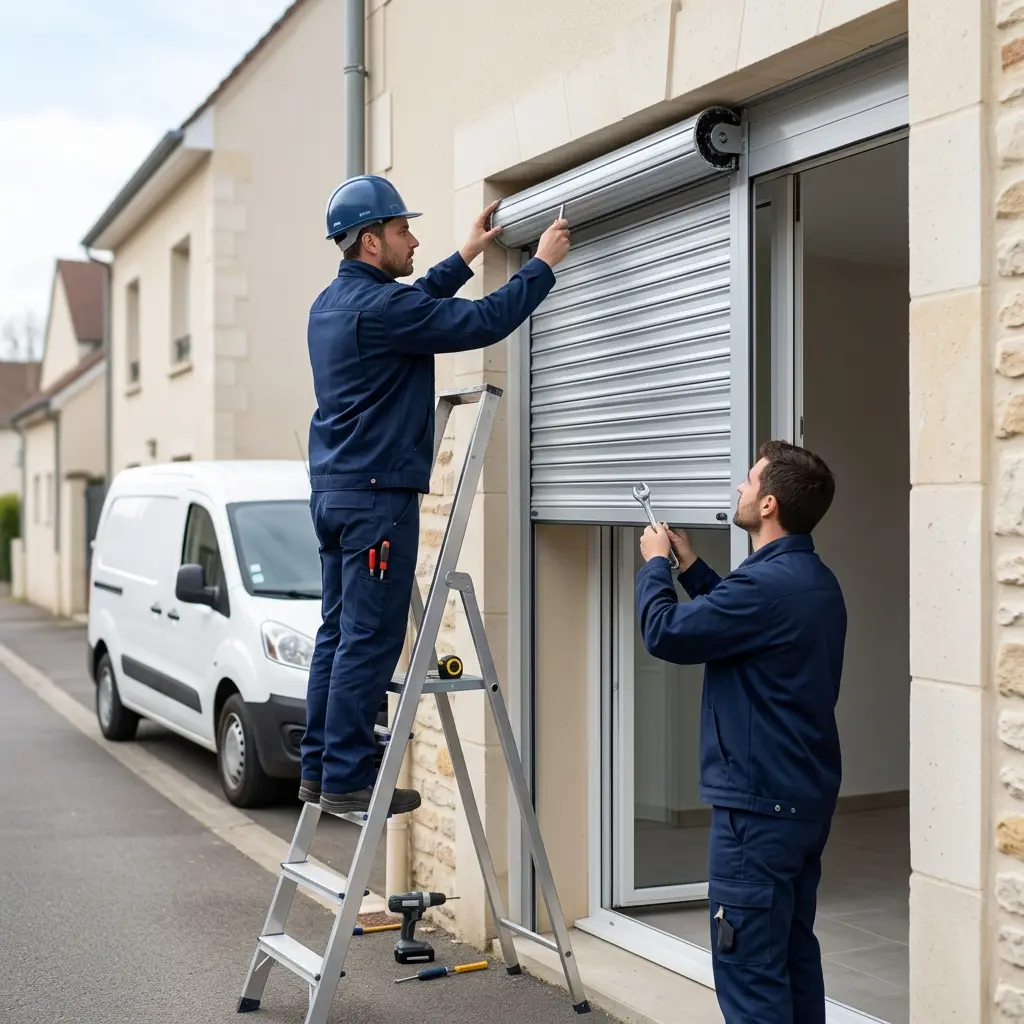Bonnes pratiques à adopter lorsqu’un tablier de volet roulant est bloqué à Villepreux