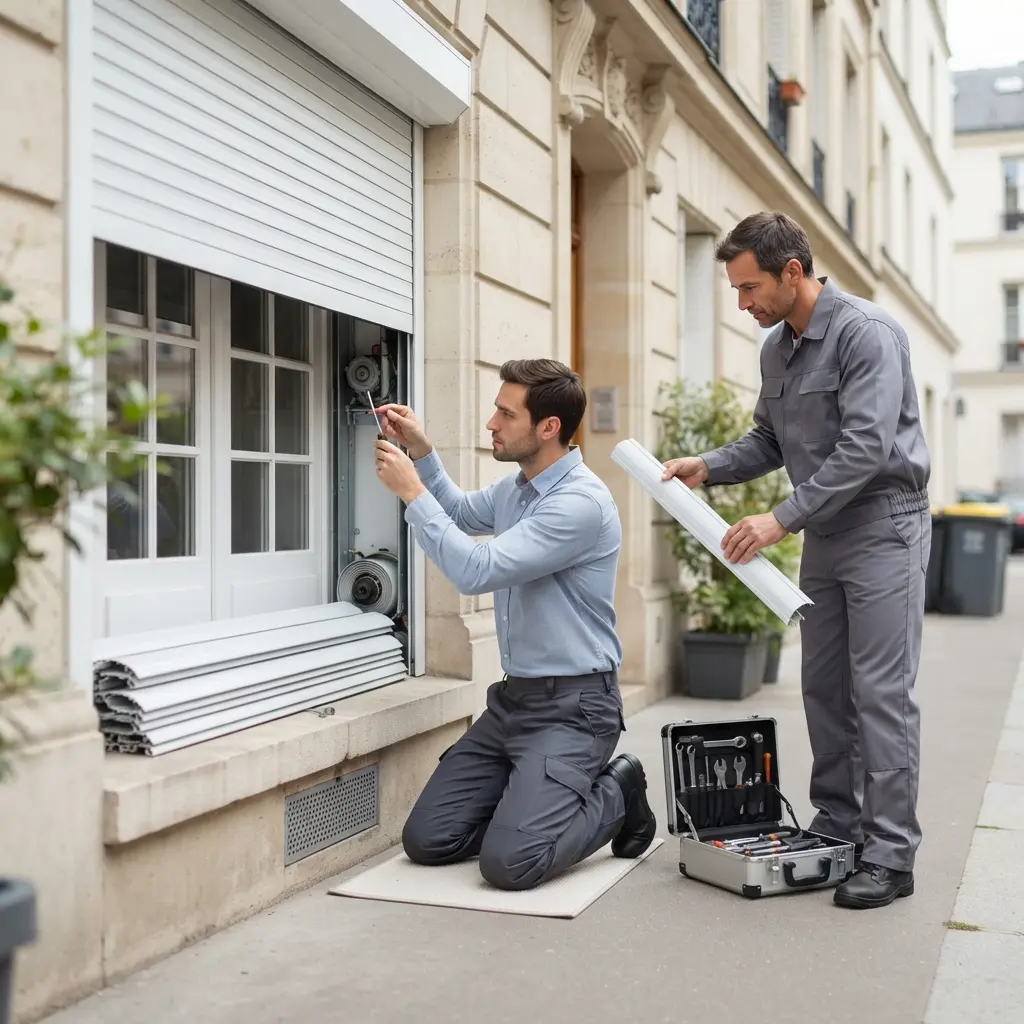 Comment réagir face à un volet roulant bloqué ?