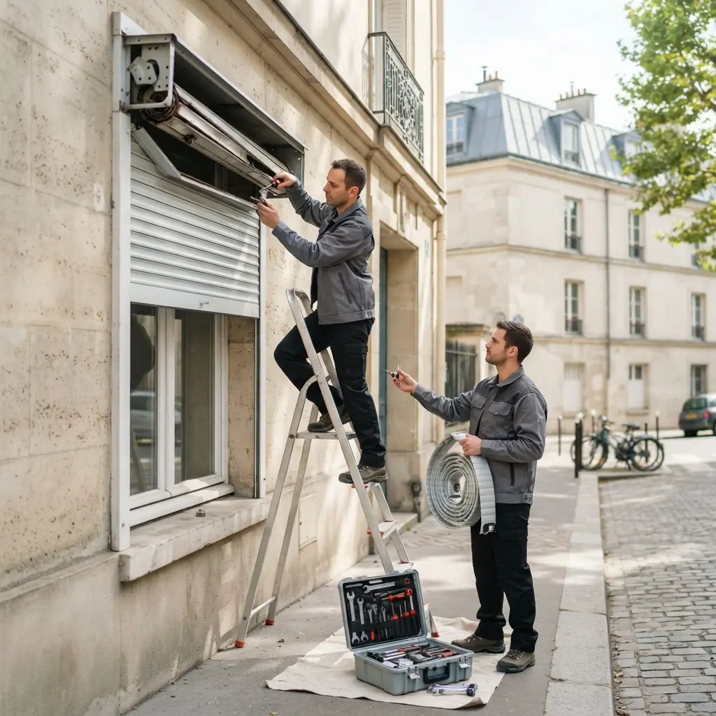 Notre approche technique pour réparer vos volets