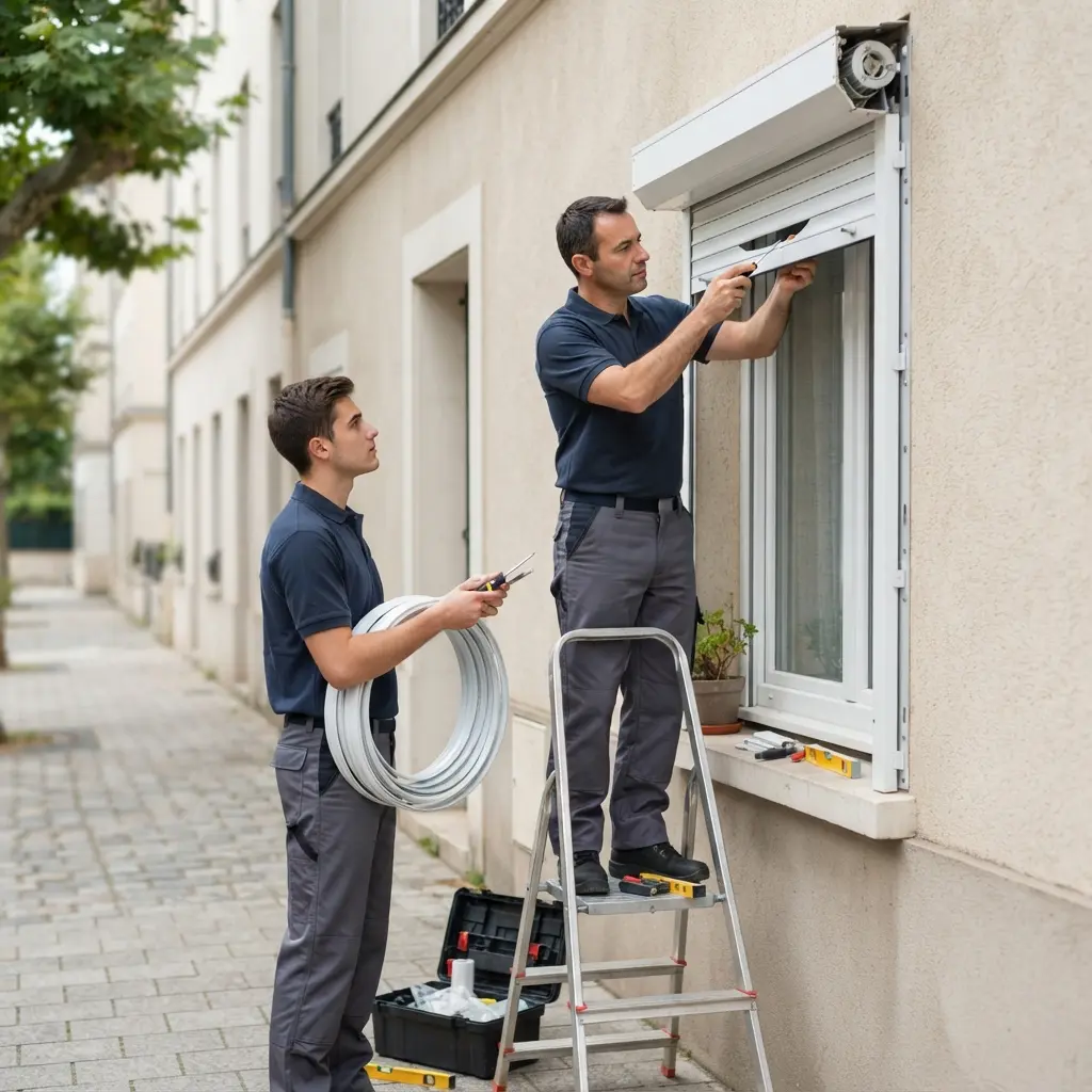 Comment réagir face à un volet roulant bloqué ou endommagé ?