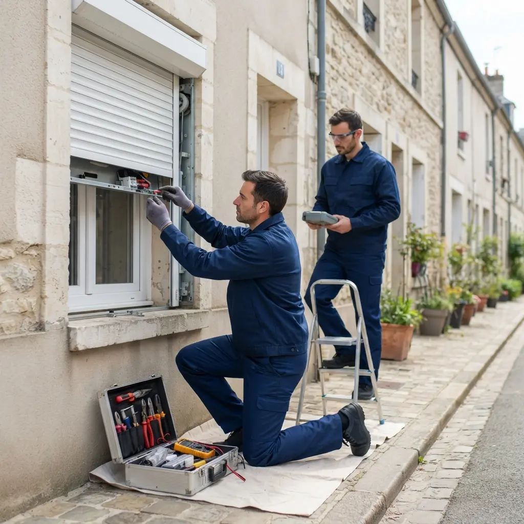 Pourquoi choisir nos experts pour votre volet bloqué à Senlis