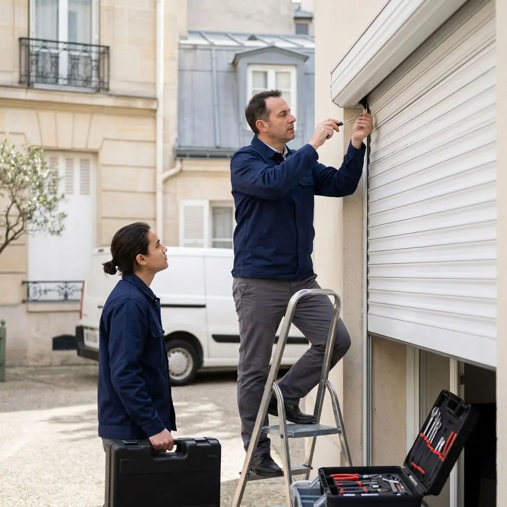 Volet roulant bloqué Paris (75000)